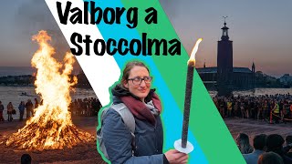 VALBORG a STOCCOLMA  come si festeggia larrivo della primavera in Svezia 🇸🇪 [upl. by Aihsem]