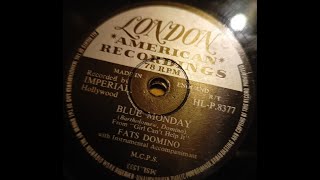 Blue Monday  Fats Domino  78rpm [upl. by Nej51]