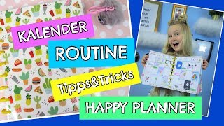 KALENDER ROUTINE 2018 📚 Back to school Tipps ❣ Tricks ❣ Diy  MaVie Family Living [upl. by Aiket]