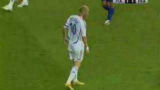 Zidan vs Materazzi WC2006 HTV2 [upl. by Laurette]