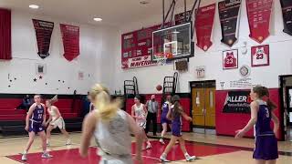 Chatham basketball player Ella Kreuzer hits 3pointer [upl. by Neville799]