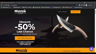 Huusk  Huusk Knives Scam  Huusk Reviews  HuuskCom  Watch Full Details  Huusk Com Reviews [upl. by Macdonell]