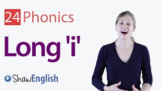 English Phonics Long i Vowel Sound [upl. by Tioneb]