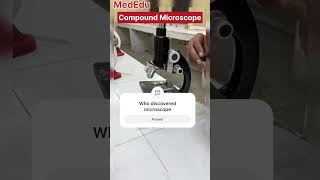 Compound Microscope parts microscopy use  functions  subscribe my channel for more videos [upl. by Sixele]