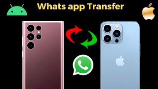 How to Transfer Whatsapp Messages from Android to iPhone [upl. by Laekim334]