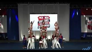 Trinity Valley CC NCA Daytona 2022 day 1 advanced large coed [upl. by Jodoin]