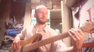 Jamiroquai scam bass cover [upl. by Aelsel785]