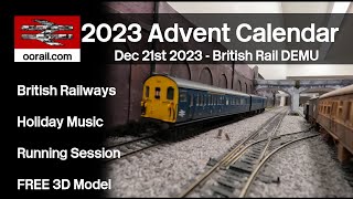 Model Railway Advent Calendar  December 21st 2023  oorailcom [upl. by Wharton]