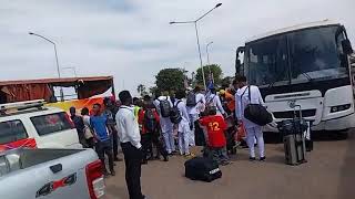 Scorpions Arrival At The Banjul International Airport [upl. by Hceicjow690]