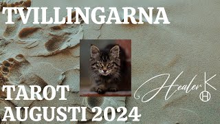 Tvillingarna ♊️ Augusti 2024 Tarot  Healer K [upl. by Hollah]