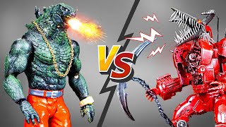 Upgraded Titan Drillman in SKBIDI TOILET MULTIVERSE vs Godzilla 🦖⚔️🔥 Monster Epic Battle [upl. by Gracie117]