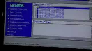 LSI MegaRaid SAS Raid Controller mov [upl. by Ellebanna61]