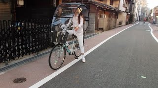 ＵＶ，日除けの アイデア グッズ 自転車の屋根 傘、合羽News of bicycle [upl. by Dlanigger672]