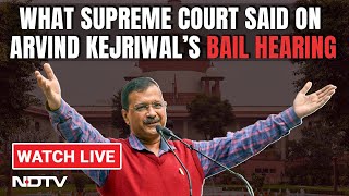 Supreme Court On Arvind Kejriwal  SC Says Arvind Kejriwal Not Habitual Offender amp Other News [upl. by Nirag63]