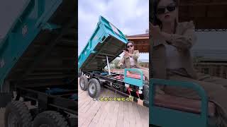 Heavy duty engineering five wheel electric tricycle full of power good quality tricycle part253 [upl. by Arabele]