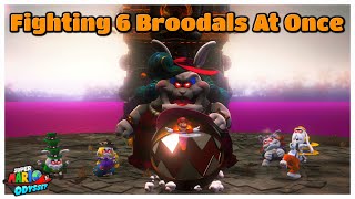 What If You Fight All 6 Broodals At The Same Time  Super Mario Odyssey [upl. by Laenej]