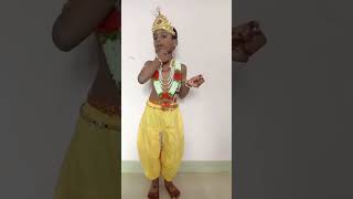 Amma nanu devarane krisnastami fancy dresskids fancydress [upl. by Thessa]