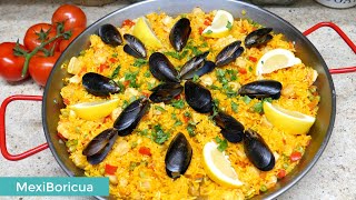 PAELLA DE MARISCO PASO A PASO [upl. by Isidora]