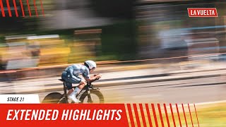 Extended Highlights  Stage 21  La Vuelta 2024 [upl. by Hailat]