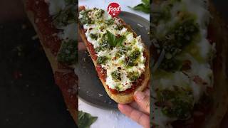 15Minute Cottage Cheese Pizza Toast is the Easiest Lunch Ever 🍕🍞 quickrecipes [upl. by Dnomyaw]