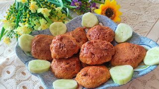 Macher Dimer Bora  রুই মাছের ডিমের বড়া  Nitto Diner Shirin [upl. by Nirehtac]