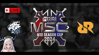 🔴 Restream Nobar MSC 2024 x EWC EVOS vs RRQ  mabar  Mobile Legends LIVE [upl. by Enaujed]