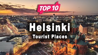 Top 10 Places to Visit in Helsinki  Finland  English [upl. by Callery]