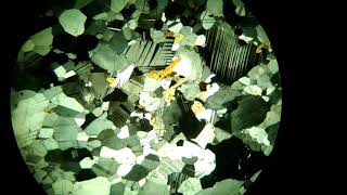 Anorthosite Thin Section Sample 1 [upl. by Llenral619]