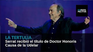 Joan Manuel Serrat recibió el Doctorado Honoris Causa de la Universidad de la República Uruguay [upl. by Cary73]