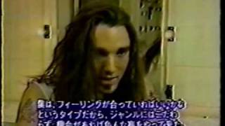 Pearl Jam  Dave Abbruzzese interview clip Texas 1992 [upl. by Lain]