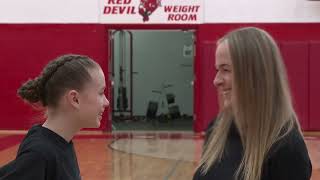 Coquille 7th grader Presley Petrie advances in Elks Hoop Shoot Contest [upl. by Myrna]