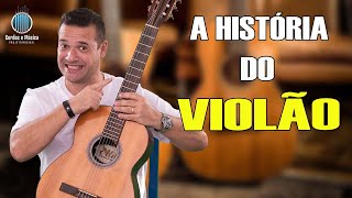 A História do Violão e sua Evolução por Rafael Bazano Farofa [upl. by Noslrac]