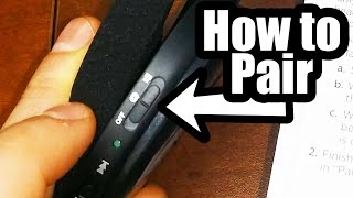 How to Pair Logitech H800 Bluetooth Headset [upl. by Ynnaffit]