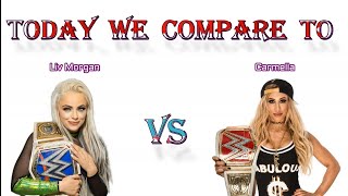 Liv Morgan vs Carmella comparison video  livmorgan 👍  carmella 💗 Liv Morgan vs Carmella 💯  WWE [upl. by Heinrich700]