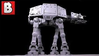 Giant Lego ATAT Star Wars Time Lapse Build [upl. by Renae]