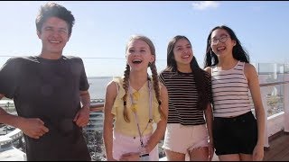 Madison Hu and Olivia Rodrigo on the Disney Cruise Line  Radio Disney [upl. by Calia]