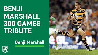 Benji Marshall  300 Games Highlights [upl. by Nelrac]