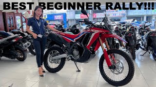 The NEW Honda CRF 300 Rally is Best for Ladies and Beginners [upl. by Kcirdle743]