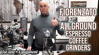 Fiorenzato All Ground Espresso Coffee Grinders [upl. by Hafler274]