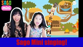 Ellas version of quotIts raining tacosquot song  Sago Mini World is our music video [upl. by Sylado954]