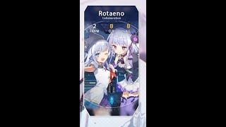 Arcaea X Rotaeno Rotaeno pack first play [upl. by Aihsik]