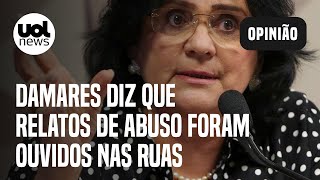 Damares diz que relatos de violência contra crianças foram ouvidos nas ruas de Ilha do Marajó [upl. by Aitnis]