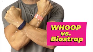 Biostrap vs WHOOP 30 HandsOn Review [upl. by Gnouhp]