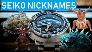 Top 10 Seiko Watches and their NickNames [upl. by Amargo]