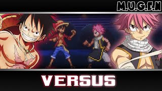 Luffy VS Natsu [upl. by Airekahs]