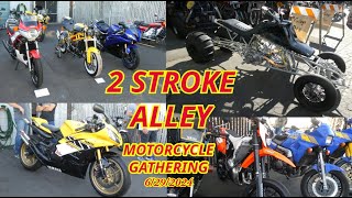 2 STROKE ALLEY MOTORCYCLE GATHERING 62924 A GREAT SMOKY EVENT [upl. by Avera203]