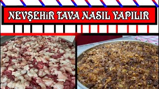 Nevşehir Tava Tarifi  Nevşehir ET Tava Nasıl Yapılır  YÖRESEL LEZZET NEVŞEHİR TAVASI [upl. by Nolaj]