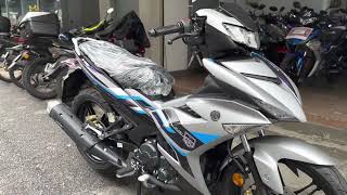 Yamaha Y15ZR 2023  Matte Silver Walkaround [upl. by Anicnarf115]