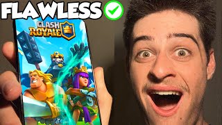 Beating Clash Royale Without Taking Damage [upl. by Anawt646]