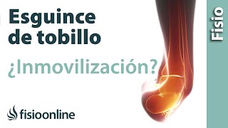 ¿Por qué NO inmovilizar un esguince o torcedura de tobillo [upl. by Arianna]